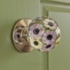 Epoxy Flower Doorknobs