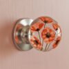 Epoxy Flower Doorknobs