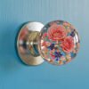 Epoxy Flower Doorknobs