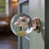 Epoxy Flower Doorknobs